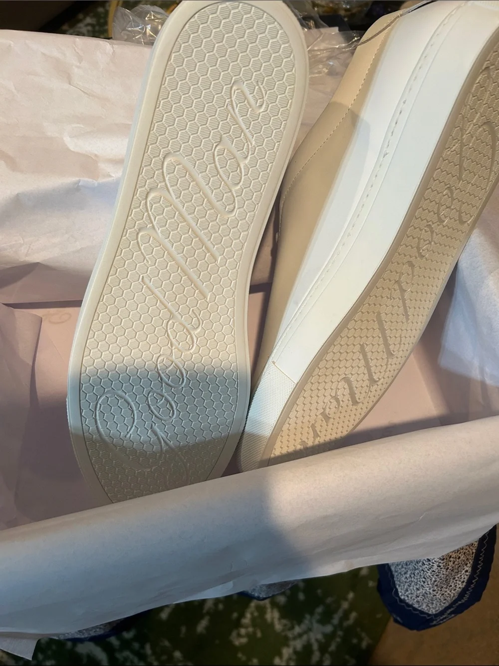 Good Man Brand White Leather Men's Low-Top Sneakers